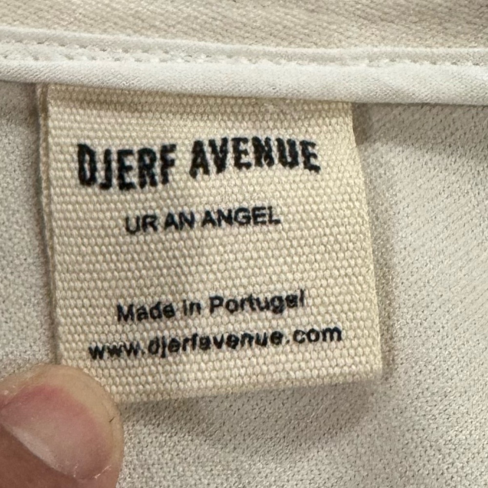 New! Djerf Avenue First Choice Pants in Cream Size XL Tall - Picture 6 of 11